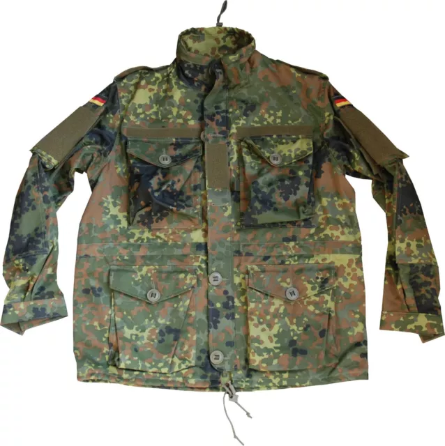 Original-Bw EinsatzkampfjackeFlecktarn Spezialkräfte KSKSmock LEICHT LeoKöhler