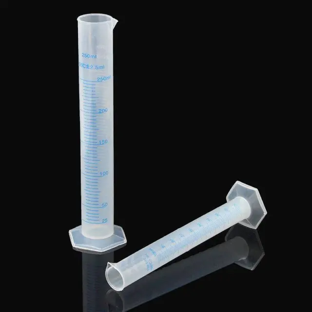 100ml/250ml For Beer Wine Plastic Hydrometer Test Jar Tube Brewing Fermentation