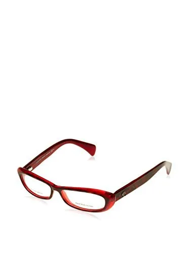 Ladies`Spectacle Frame Alexander Mcqueen Amq-4181-Ev0 Red NEW