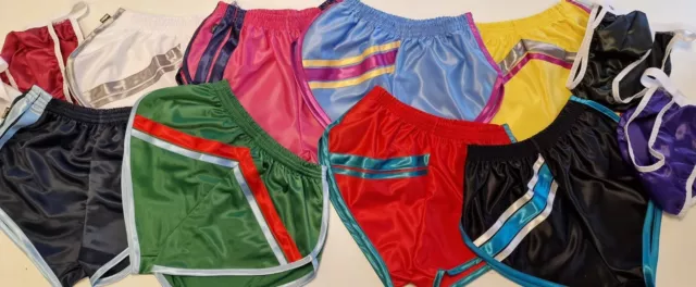 Clearance Shorts, Various styles, Colours, Sizes & Fabrics Satin, PVC, Nylon