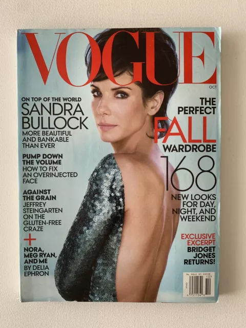 Vogue Magazine - Sandra Bullock - October 2013 Fall Fashion
