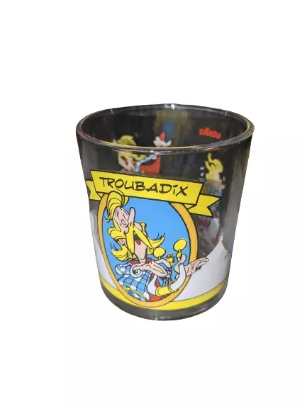 Troubadix * Asterix und Obelix Nutella Sammelglas Glas von 2001