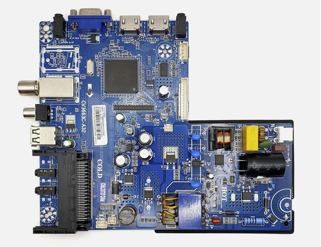 MOTHERBOARD CARTE MÈRE pour TV Polaroid TQL60FHDPR001 CV9203H-A TFT217216 * BJM1 EUR 64,90 - FR
