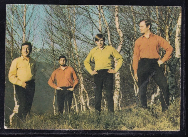 Cartolina Complesso Musicale i 4 Monelli Borgosesia KCF49