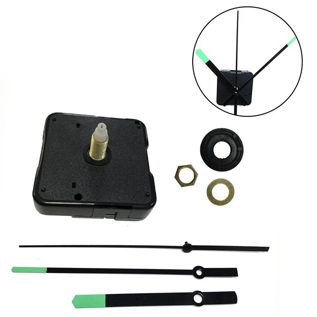Movimento Orologio Muro Cloc Ricambio Silenzioso Modalità Frameless Mano Tool