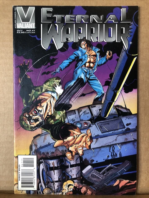 Valiant Comics Eternal Warrior #41 VF 1st Appearance Of Brisbane