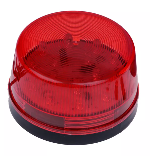 Alarm LED Blitzlicht Blitzleuchte Warnlicht ROT Blinklicht Signal 12V 12 V TOR