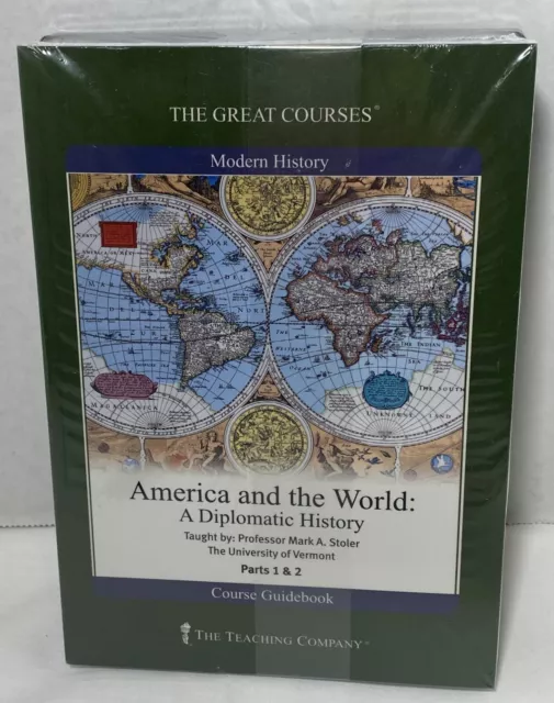 Great Courses America and the World A Diplomatic History Teaching Company NEW