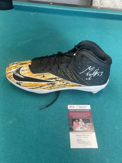 Maurkice Pouncey Signed Autographed Team Issued Direct Cleat Jsa Coa Very Rare