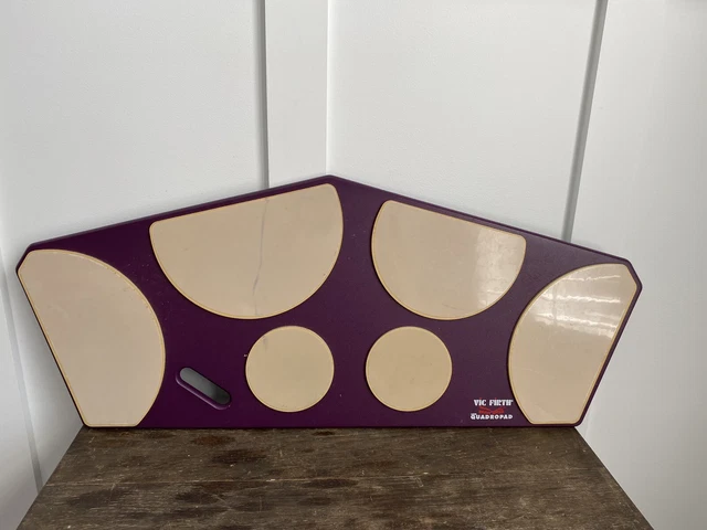 Vic Firth Heavy Hitter Large Quadropad Practice Drum Pad FREE SHIPPING!!