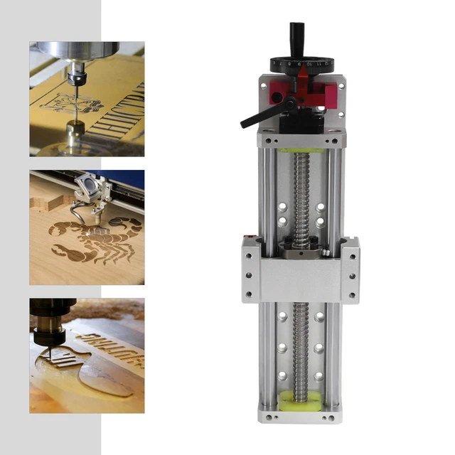 KR60S200 MANUAL LINEAR Stage Actuator Travel High Accuracy Low Noise