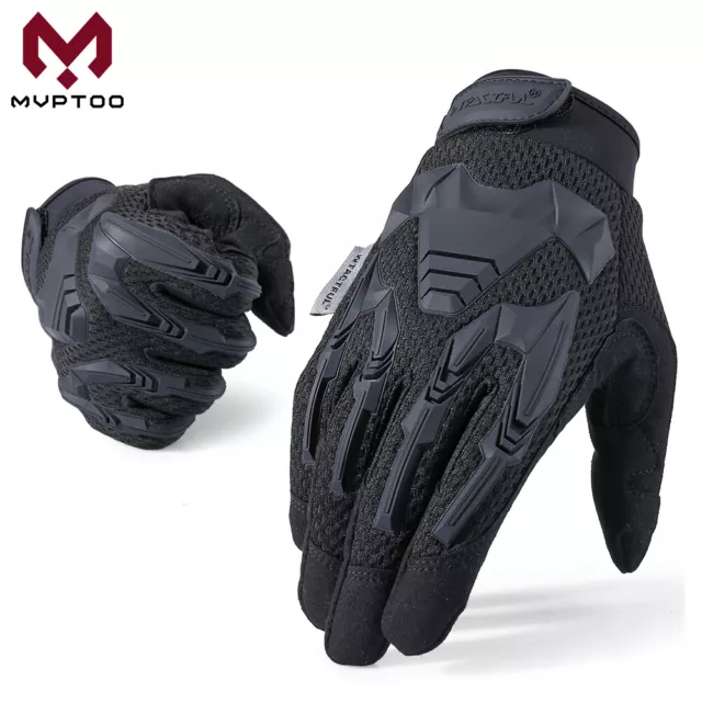 Motorcycle Motocross Full Finger Gloves Racing Motorbike Moto Driving Riding