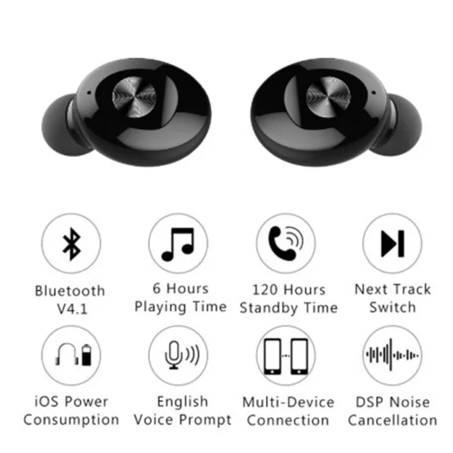 Mini Handsfree Headset Bluetooth Earphone Wireless Headset Wireless Earbuds