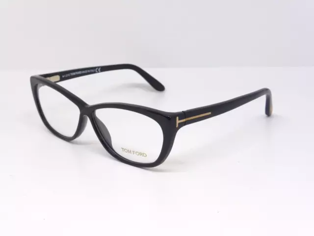 TOM FORD TF 5227 001 56-10 130 Polished Black OPTICAL eyeglasses