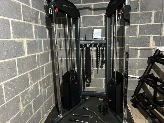 BODYCRAFT HFT FUNCTIONAL Trainer Cable Motion Gym with 2 x 200lbs