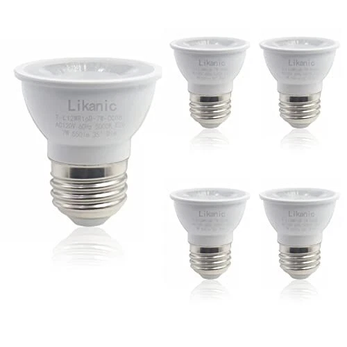 Likanic PAR16 LED Bulbs7W50W Eqv. 500lm E26 Medium Base Dimmable Spotlight 5	...