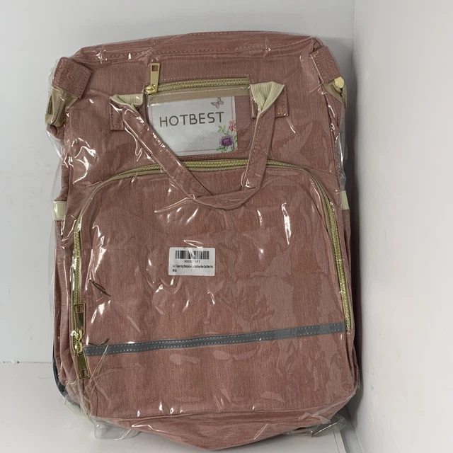 HOTBEST Diaper Backpack, Diaper Bags, Multifunction Waterproof Travel Essentials