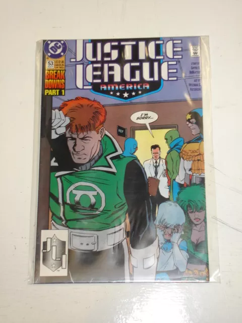 Justice League Of America #53 Vol 2 Jla Dc Comics Nm (9.4) August 1991