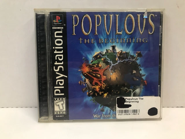 Populous the beginning ps1 Playstation 1