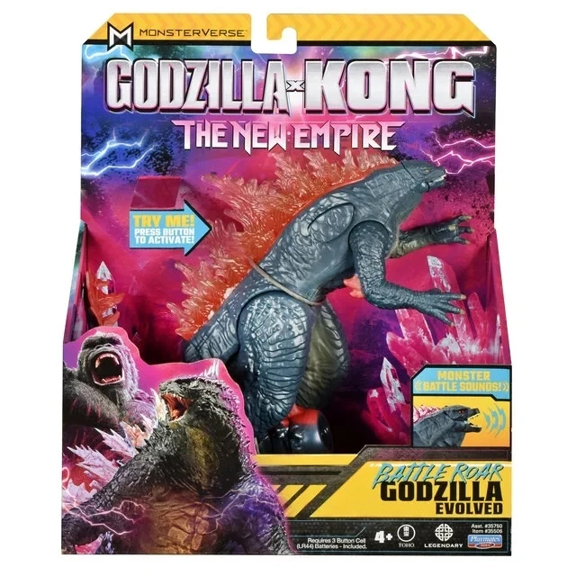 2024 NEW TOY Playmates Godzilla x Kong The New Empire Battle Roar