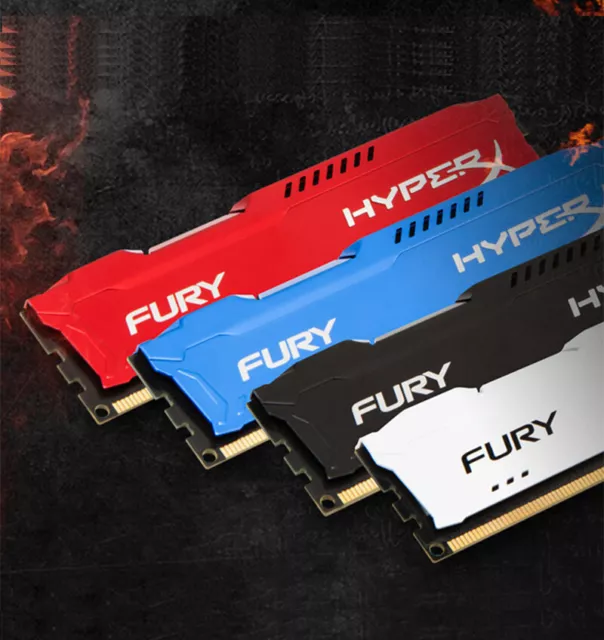 Kingston HyperX FURY DDR3 8GB 16GB 32G 1600 1866 1333 Desktop Memory RAM DIMM 3