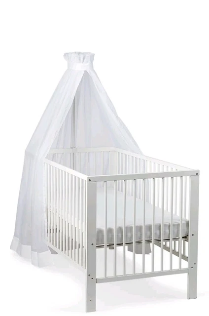 Sterntaler Baby Bett - Himmel Betthimmel  weiß 170 x 280 cm Art 9231570