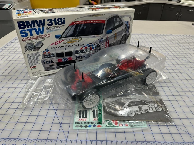 TAMIYA BMW 318I STW Chassis TT-01 Type-E #58516 1/10 Scale