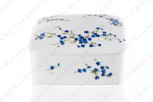 Boite Myosotis par Bernardaud. Box Myosotis by Bernardaud