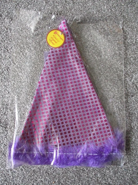 cappello principessa viola coperto di paillettes [2]
