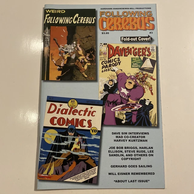 * Following Cerebus Magazine # 3 * Dave Sim 2005 Win-Mill / Aardvark … NM (9.4)