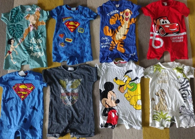 Pacchetto estivo bambini di 8 tupe 6-9 mesi cond eccellente