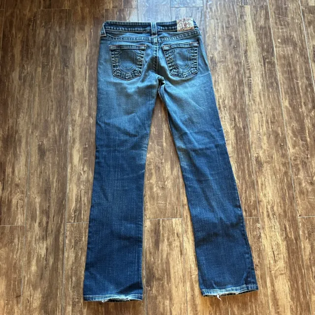TRUE RELIGION GINA Low Rise Bootcut Jeans Size 28 $35.00 - PicClick CA
