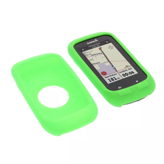 Borsa per Garmin Edge 1000 / Explore Custodia Protettiva Silicone GPS Verde