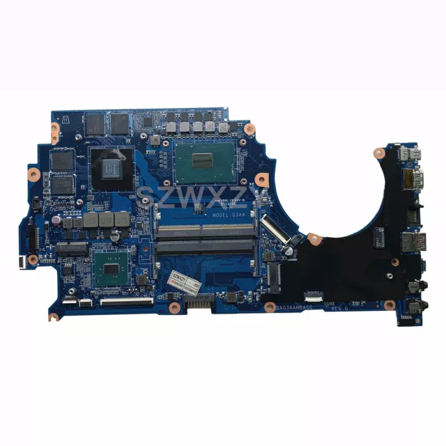 For HP OMEN 15-CE i7-7700HQ GTX1050Ti 4GB Motherboard DAG3AAMBAG0 929481-001