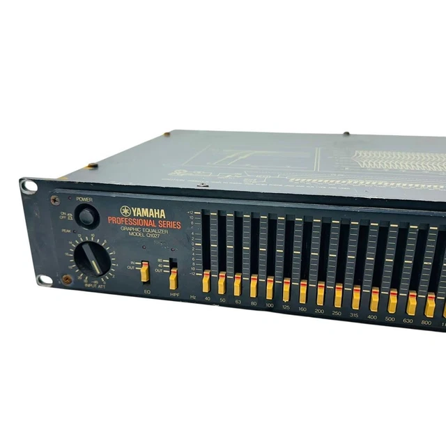YAMAHA Q1027 GRAPHIC Equalizer Professional Series Fonctionnement