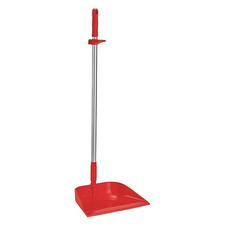 Vikan 56624 Handheld Dust Pan,Red