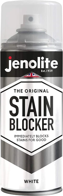 JENOLITE Aerosol antimacchia | Vernice sigillante umido | Bianco | Blocchi immediati S