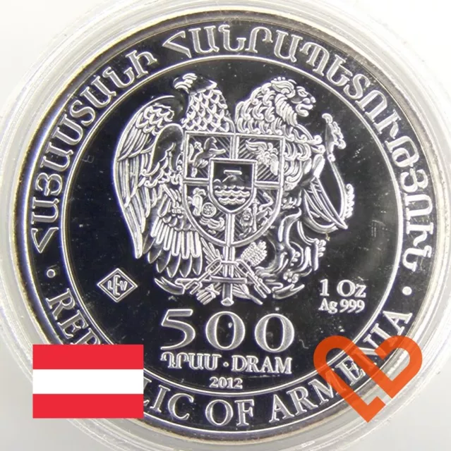 Vienna Philharmonic 1.5 EUR - Argent - BU - 2012 - Autriche - Pièce de monn... 3