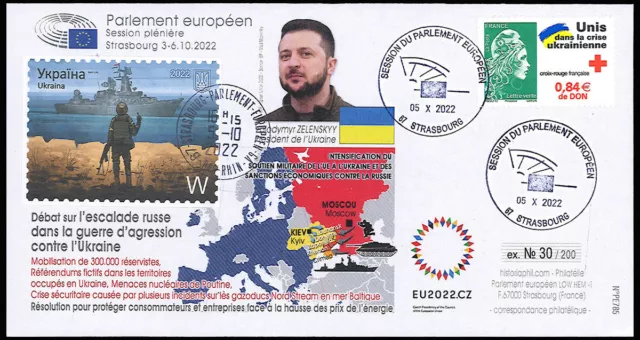 PE785: European Parliament - WAR against UKRAINE, ZELENSKY, RUSSIAN WARSHIP 2022