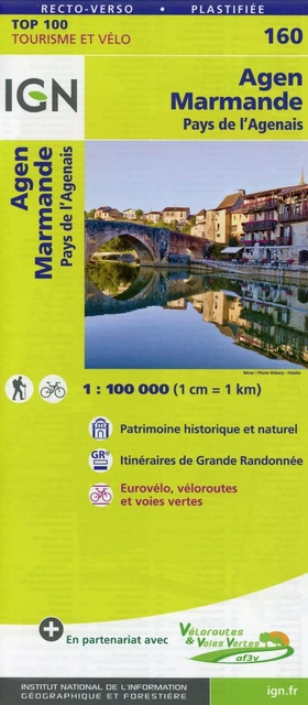 Agen Marmande 1:100 000