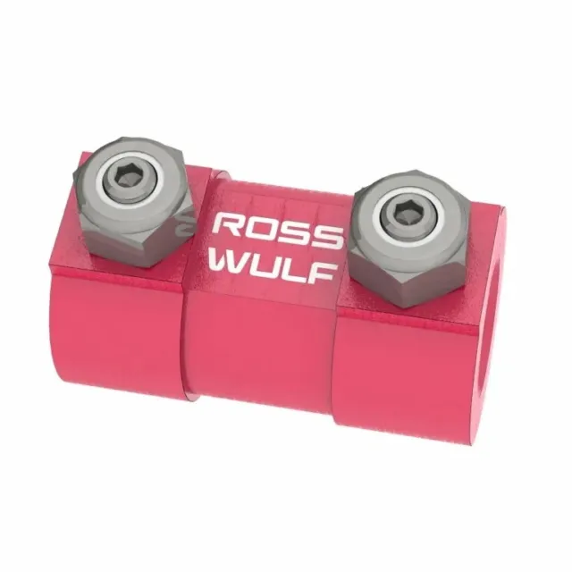 Ross Wulf Billet Shift Coupler Early VW Bug/Bus, Beetle, T1 T2 - RED Anodize
