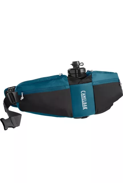 Cinturón de hidratación Camelbak Podium-Flow-4, acolchado, botella de 21 oz. Nuevo