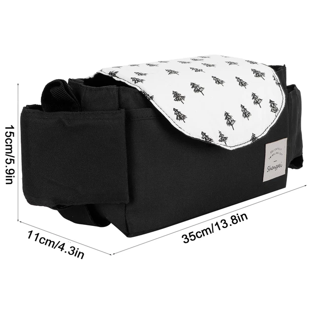 (Mini Tree Pattern)Baby Stroller Hanging Bag Organizer Universal Cup Holder