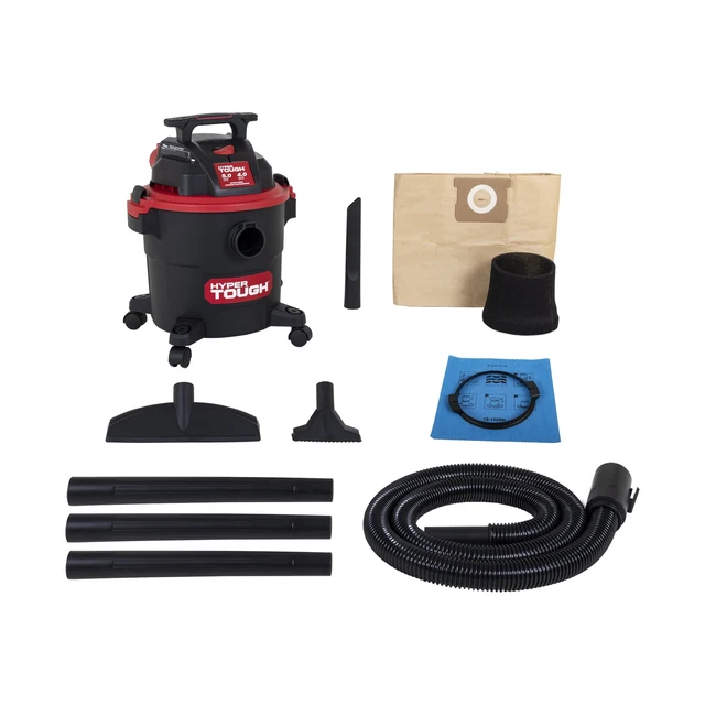 WET/DRY VAC OUTDOORS Vacuum Cleaner 16 Gallon Powerful 6.5 Peak Hp