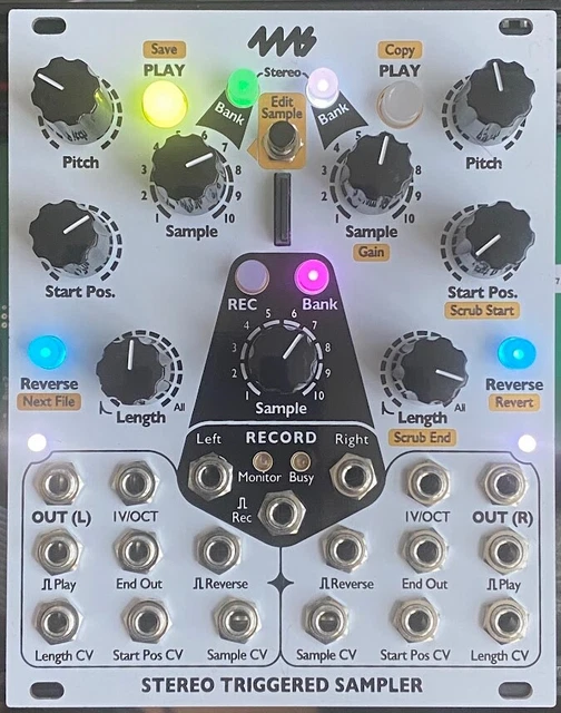 4ms Stereo Triggered Sampler モジュラーシンセ 4ms Stereo