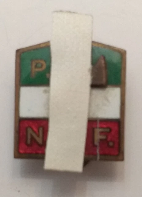 14) Distintivo Di Partito Pre Guerra Ww2 Wwii