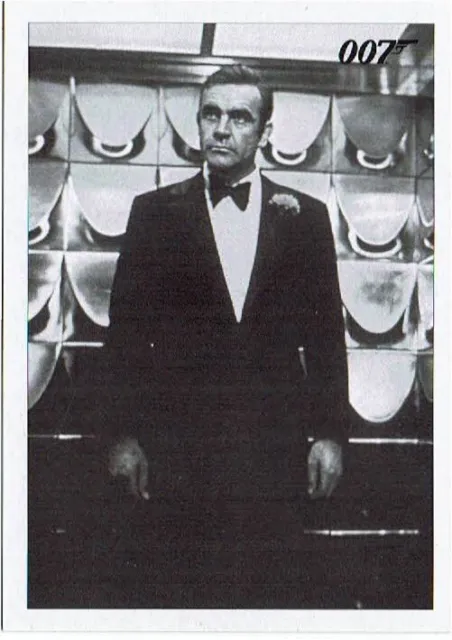 James Bond Archives 2016 Spectre Diamonds are Forever Throwback Chase Card #30