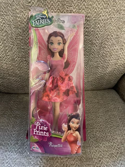 Disney Fairies Tinkerbell Pixie Prints Rosetta Doll NIB