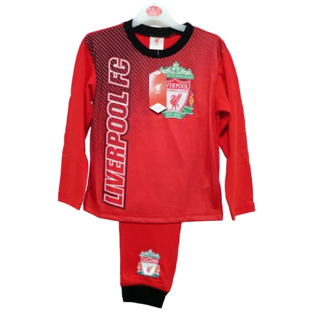 Liverpool FC Pyjama Set 4-5 Year D2758 Official Merchandise Fantastic Gift Idea