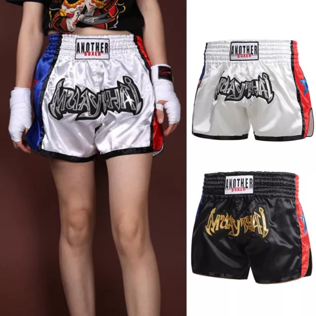 Anotherboxer Breathable MMA Kickboxing Fighting Shorts with Polyester Fabric